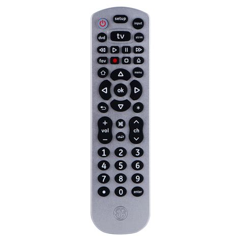 general electric tv remote control